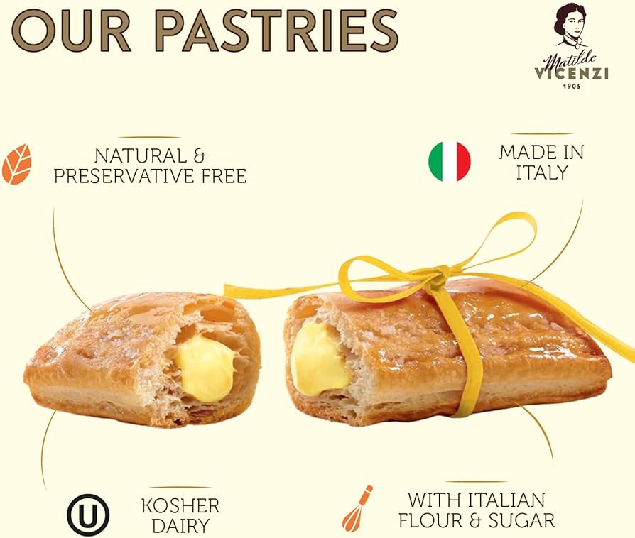 Amazon.com: Delizia Pastry Cream by Pasticceria Matilde Vicenzi